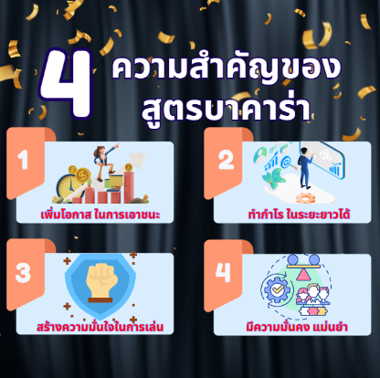 4ความสำคัญของสูตร ในการเล่นบาคาร่า เรียนรู้ข้อมูลได้ที่นี่